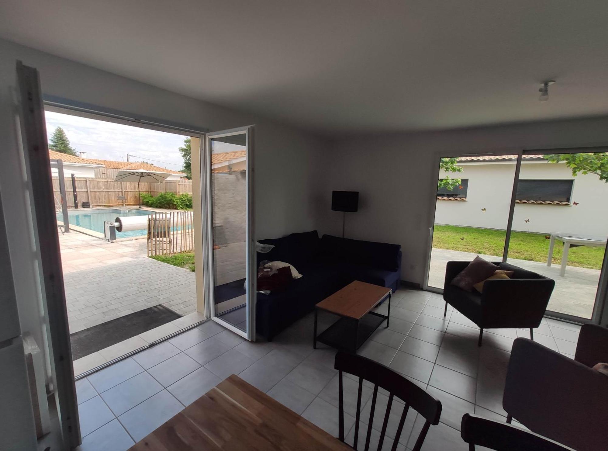 לה-טסט-דה-בוש 2 Maisons De 3 Et 2 Chambres Avec Grande Piscine Commune מראה חיצוני תמונה
