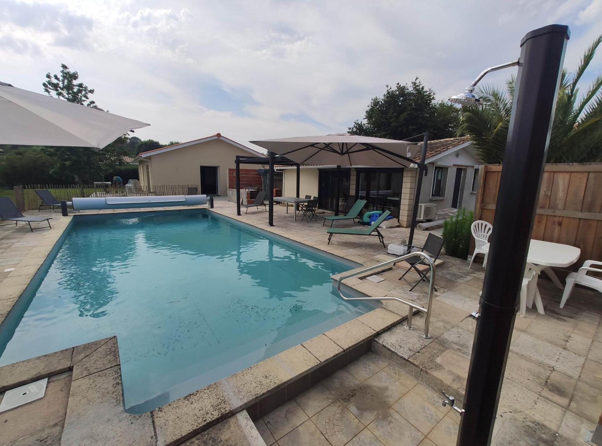 לה-טסט-דה-בוש 2 Maisons De 3 Et 2 Chambres Avec Grande Piscine Commune מראה חיצוני תמונה